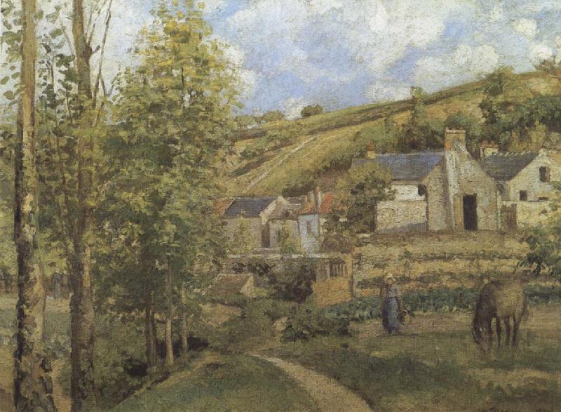 The Hermitage at Pontoise, Camille Pissarro